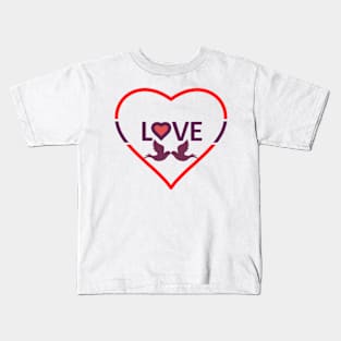 Love -Valentine’s Day Kids T-Shirt